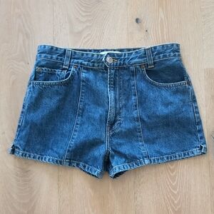 Solid & Striped Re/Done Denim Blue Women's Shorts, Size 29
